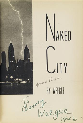 WEEGEE. Naked City.